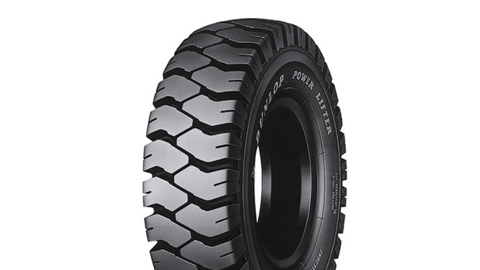 □L17 リア用 フォークリフト 冬 DUNLOP POWER SNOW 6.00-9 10PR 2本 2021年製